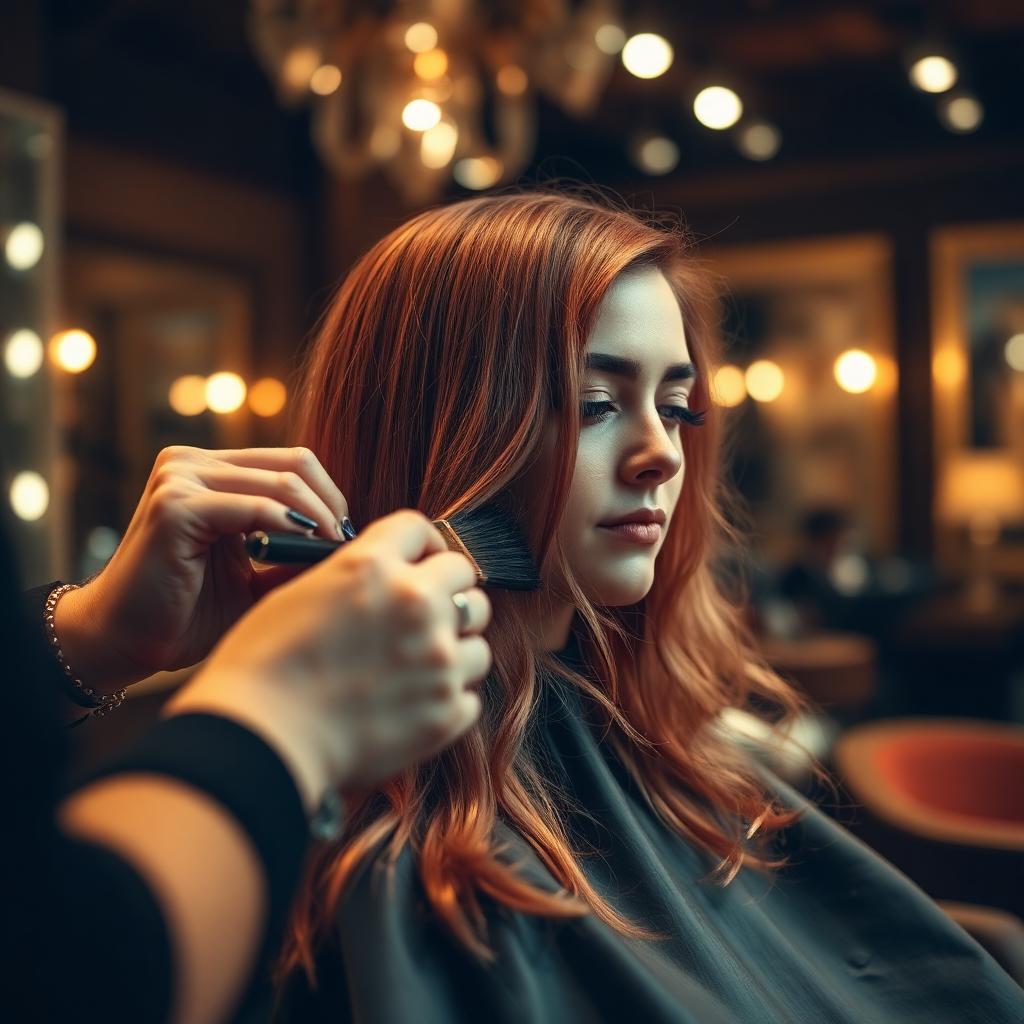 Professional hair color service in Dilshad Garden, East Delhi